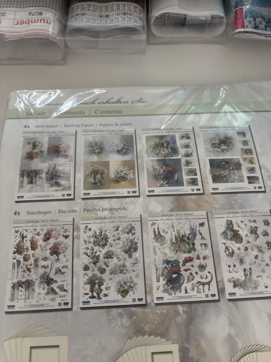 Karten: Edle 3D-Karten OVP – Neu und originalverpackt aus Amriswil von SCHLOSSGEISTLI 1