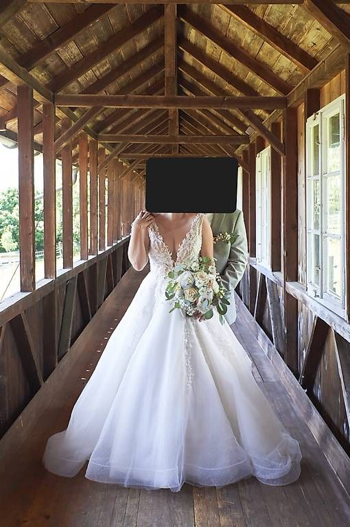 Vestiti: Hochzeitskleid Grösse 38 – Usato da Rebstein venduto da roho23