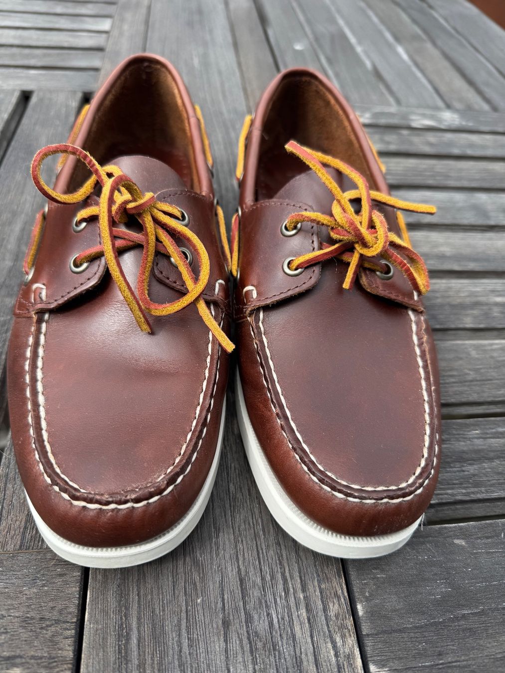 Timberland Chaussures hommes: Sebago Dockside Portland - Waxed Bootsschuh, EU 42,5 - NEW – Neuf (Voir description) à Langenthal par vully30