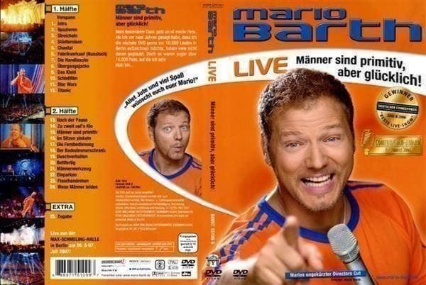 Alle DVDs: Mario Barth - Live- Männer sind primitiv – Gebraucht aus Horn von Wings0 2