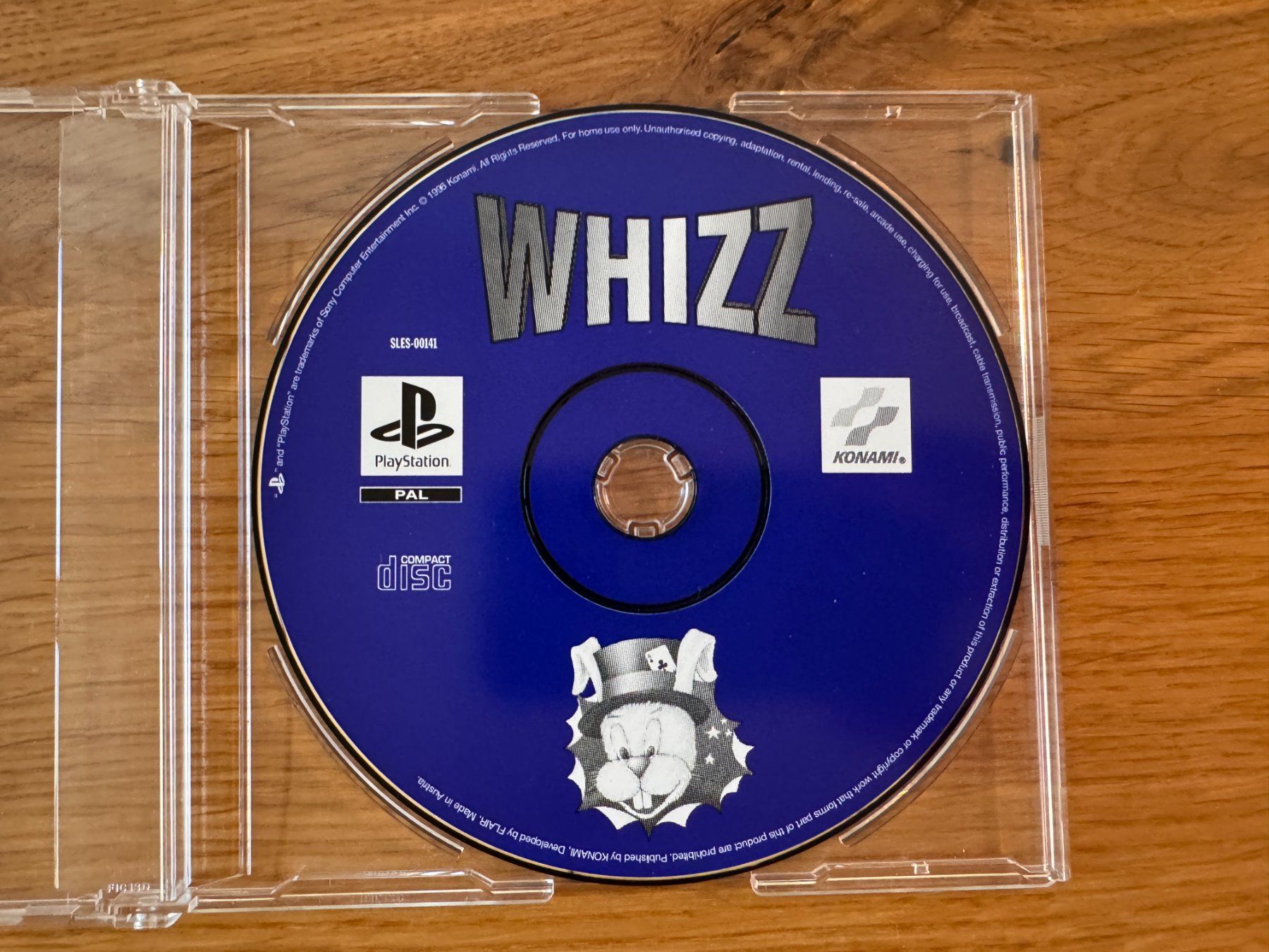Sony Spiele: Whizz - Konami - PS1 – Gebraucht aus Schaffhausen von bec_82fj