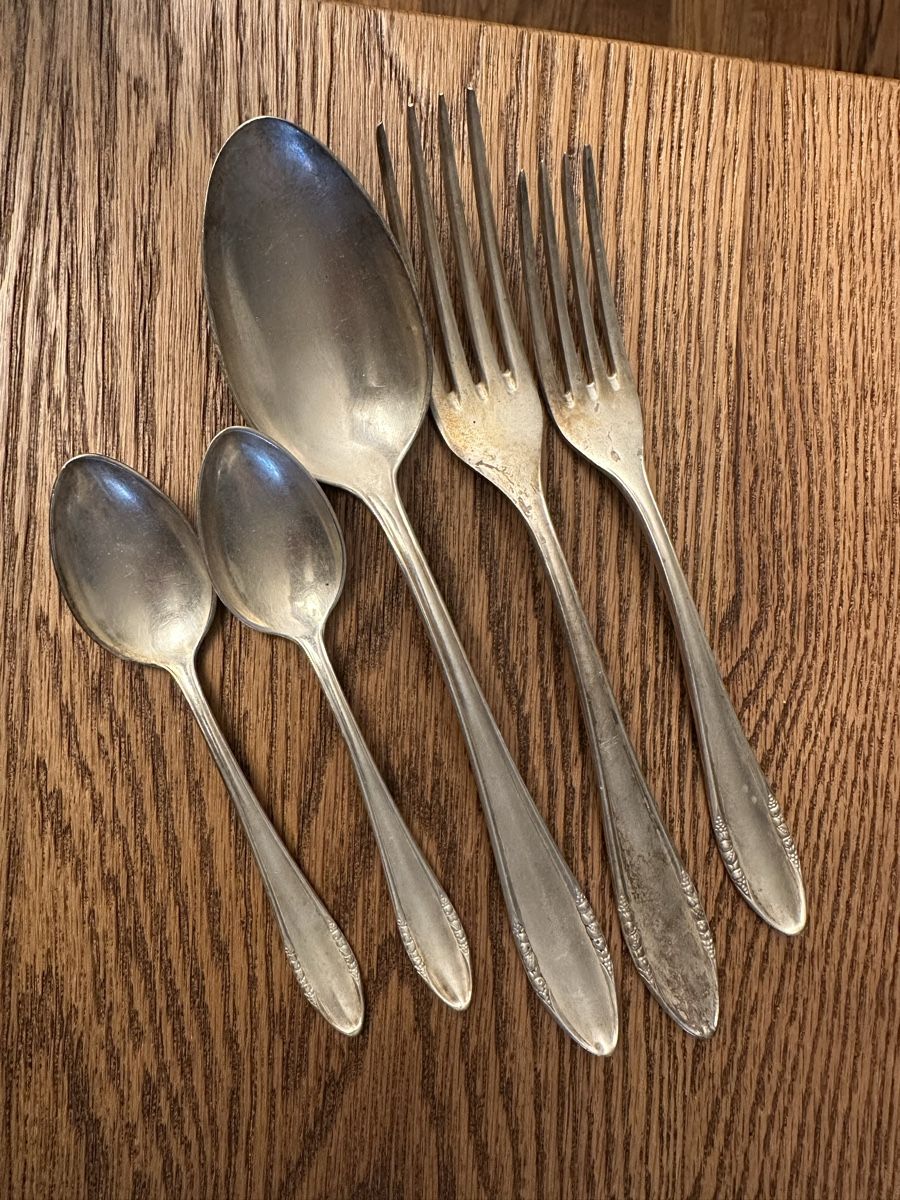 Bestecksets: Silber Besteck - 5-teilig – Gebraucht aus Liestal von Tschopp77