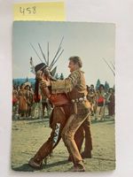 Postkarte "Der Schatz im Silbersee" Old Shatterhand Szene