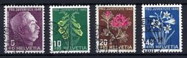 Pro Juventute Satz 1948 Katalog-Nr. J125-J128, sauber gest.