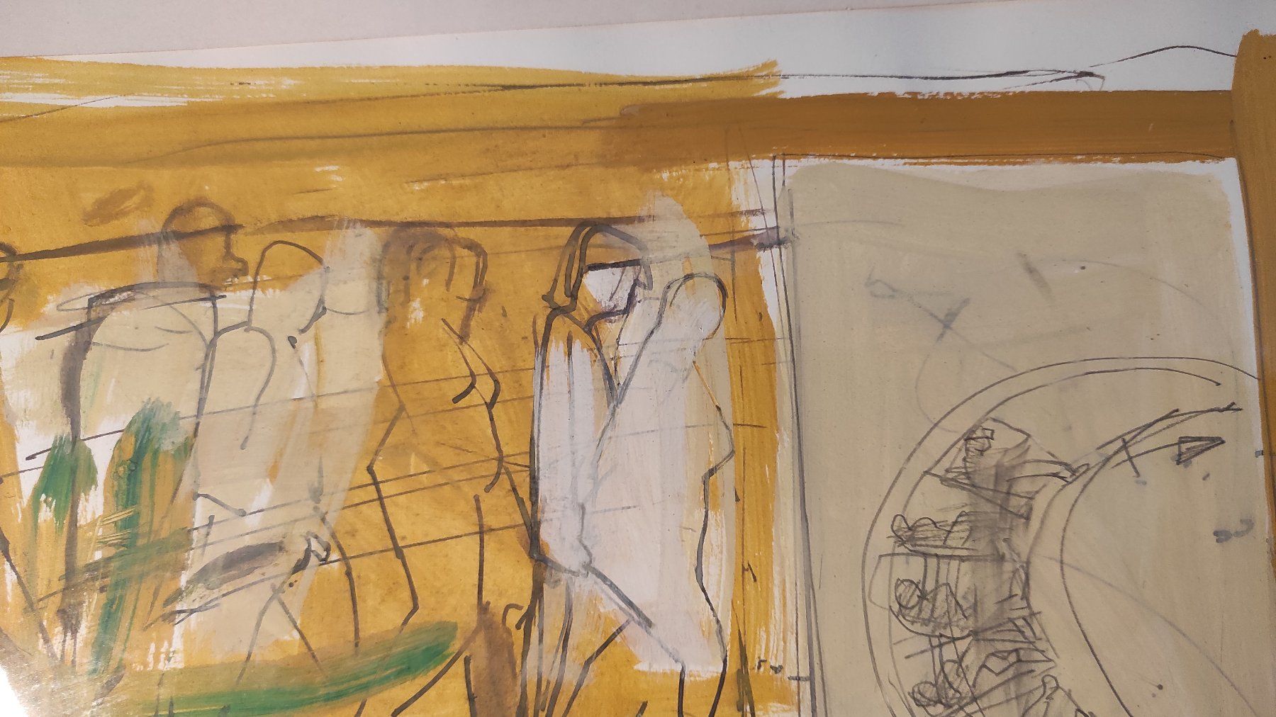 Dipinti: DÄNIKER - Gemälde Mischtechnik  85.- anstelle 1500.- – Usato da Baar venduto da Cooltango 3