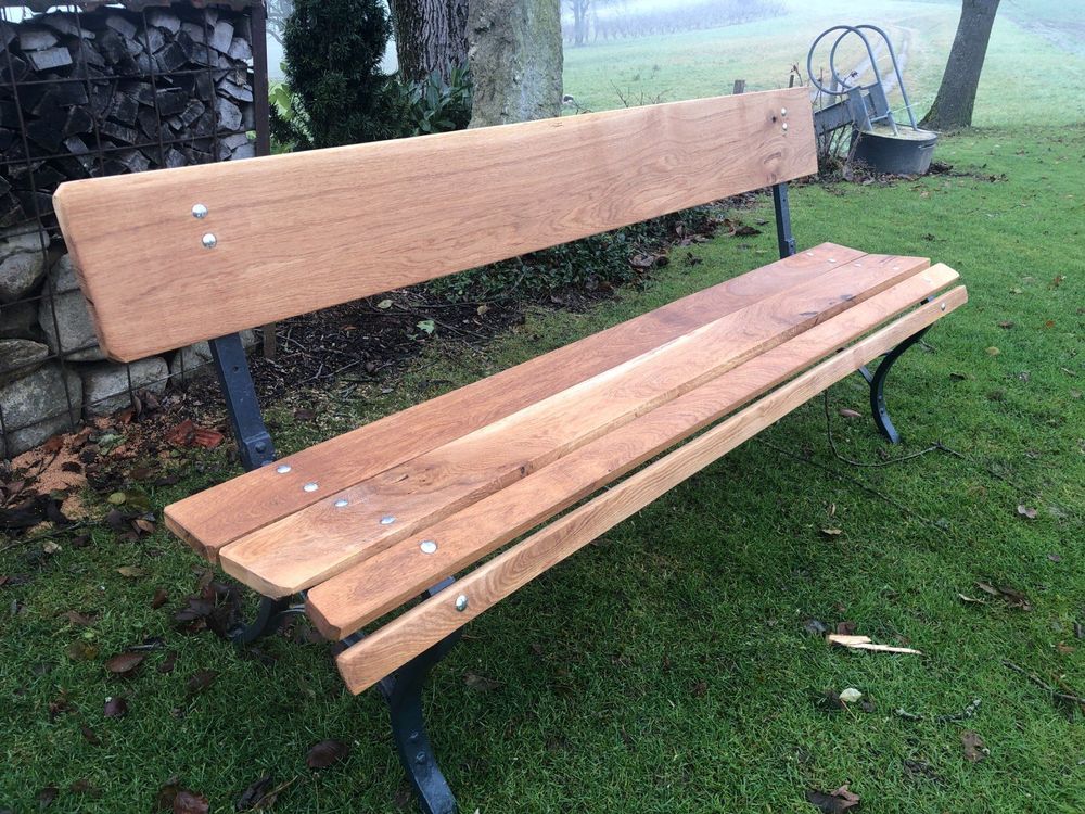 Grosser Gartenbank aus Eiche Kaufen auf Ricardo