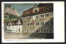 AK Schwyz, Das Rathaus und die Mythen