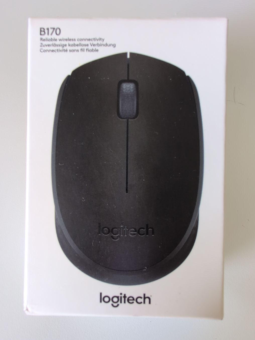 Logitech Mouse: Logitech B170 Kabellose Maus - Neu & OVP versiegelt – Nuovo e nell'imballaggio originale da Langendorf venduto da Theo2540
