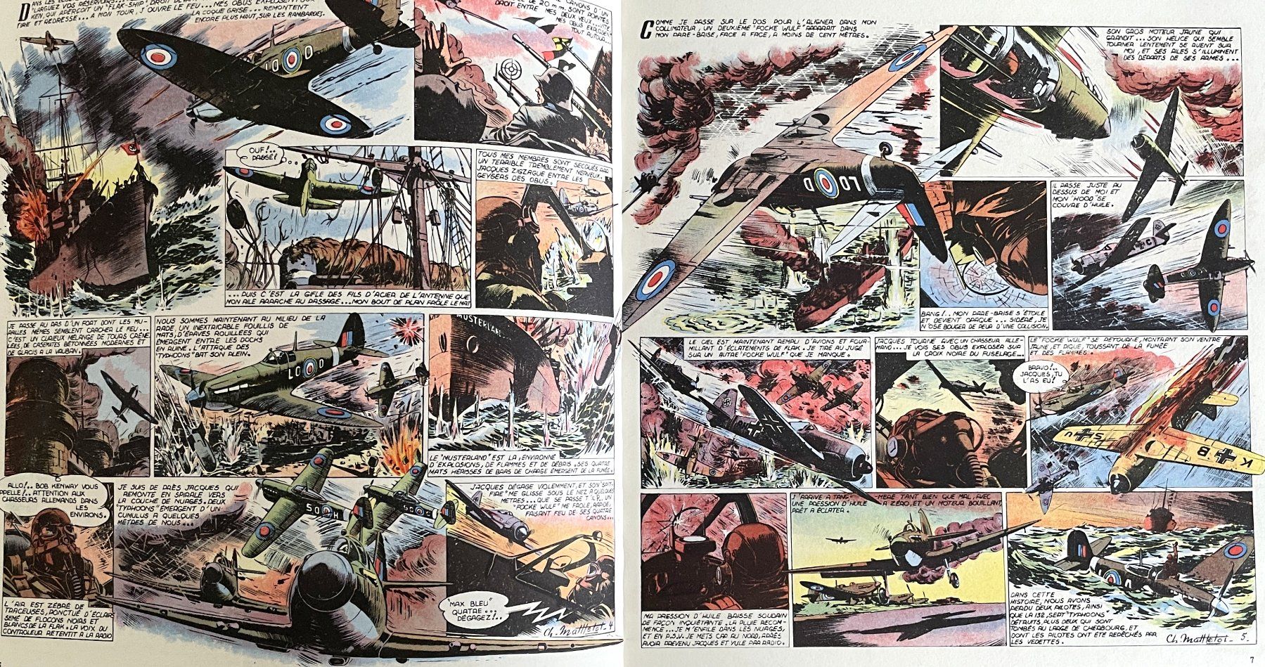 BD: Le grand cirque - Pierre Clostermann - E.O. 1950 TBE – D'occasion à Savagnier par Ne2065 3