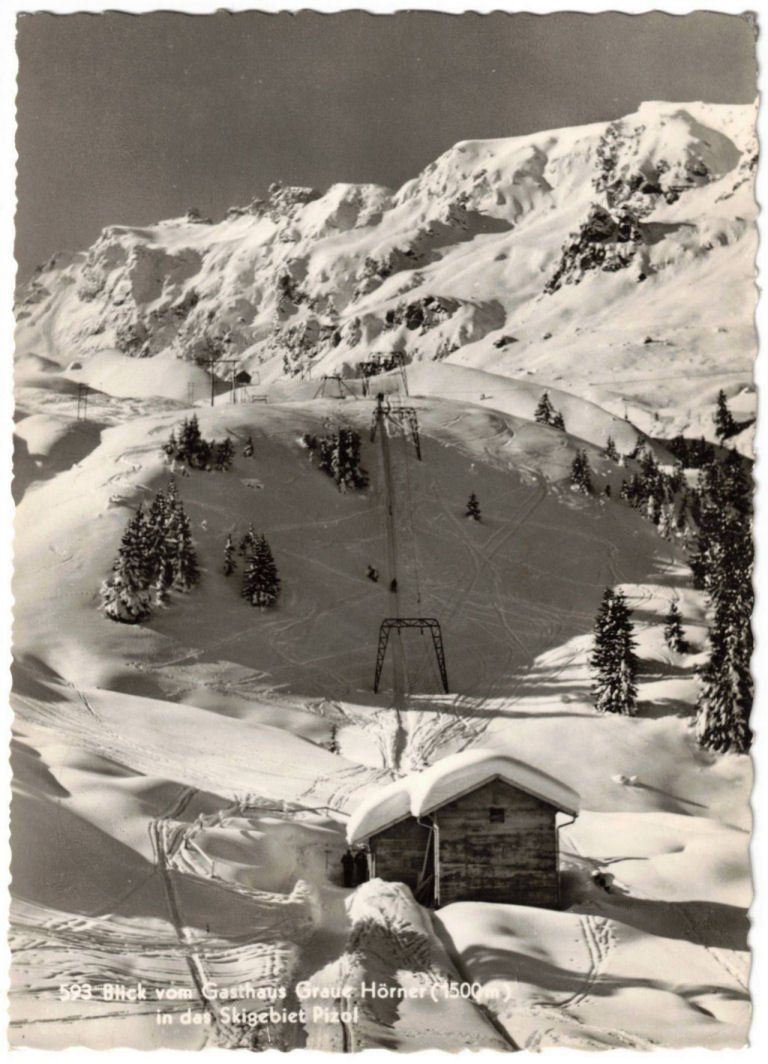 Cartoline postali: Wangs - Skilift – Usato da Binningen venduto da Mountainrider