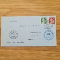 Luftpost Zürich 1939 Air Nordflug