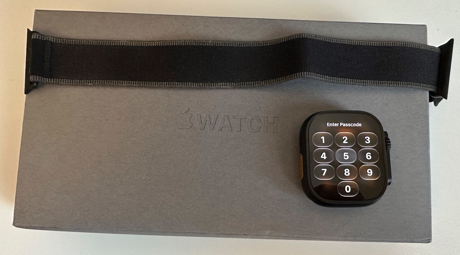 Apple Smartwatch: Apple Watch Ultra 3 | Black Trail Loop | 98% Battery – Usato da Bernex venduto da Acronychal 5