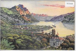 Grand Hotel Weesen-Schwert - Litho