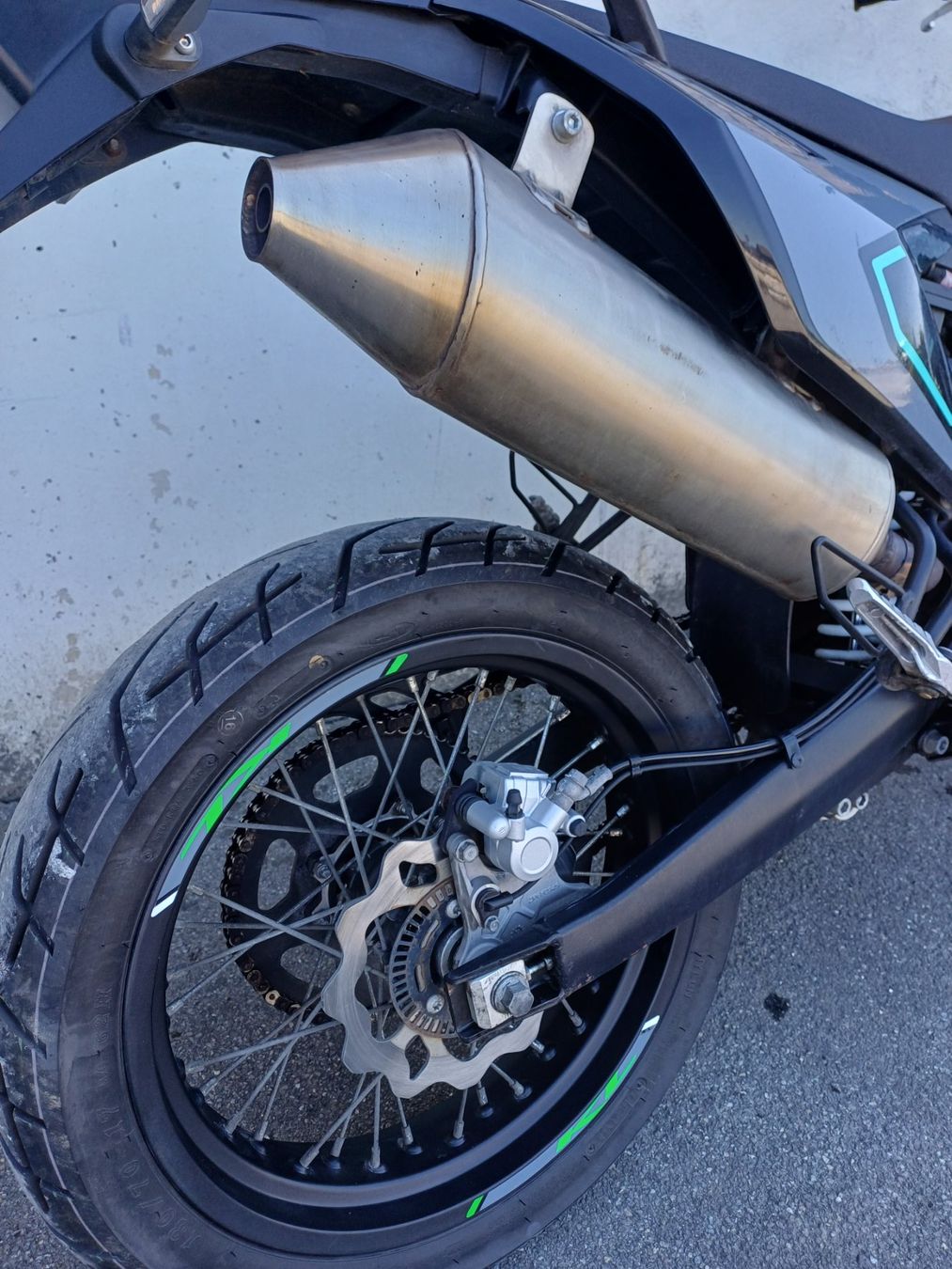 Strasse: KL KXE 125 Motorrad – Defekt aus Sempach Station von Sachs77 3