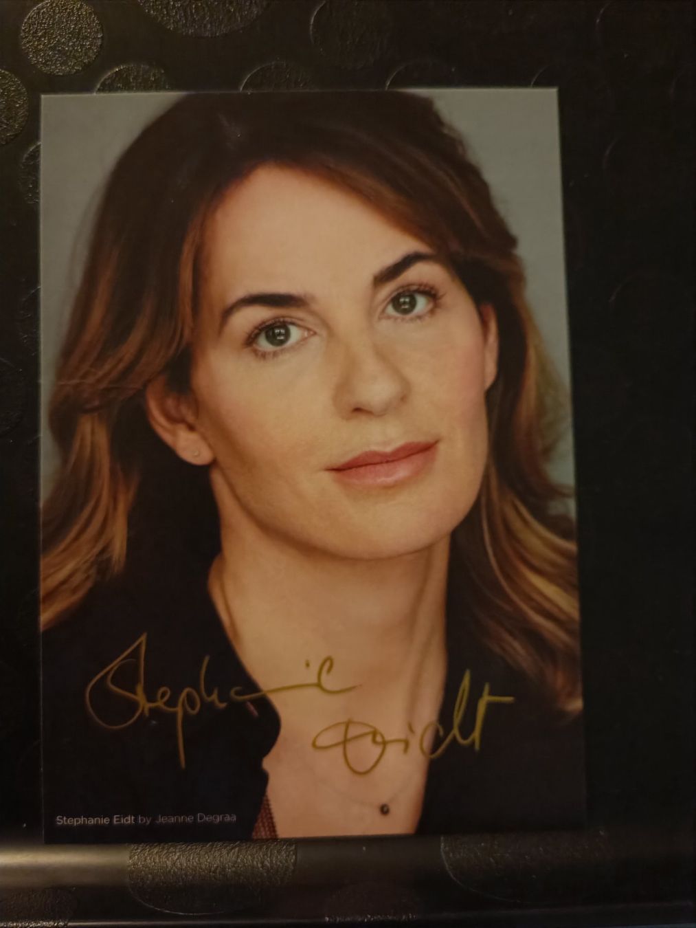 Autografi: Stephanie Eidt - signierte Autogrammkarte – Usato da Menziken venduto da Artographs