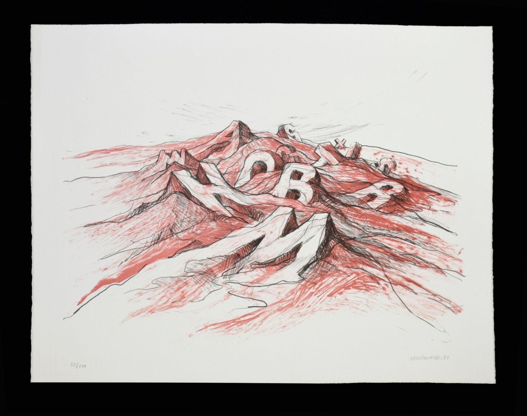 Grafica & Litografie: Original Lithografie von 1987 – Usato da Emmenbrücke venduto da Neela87