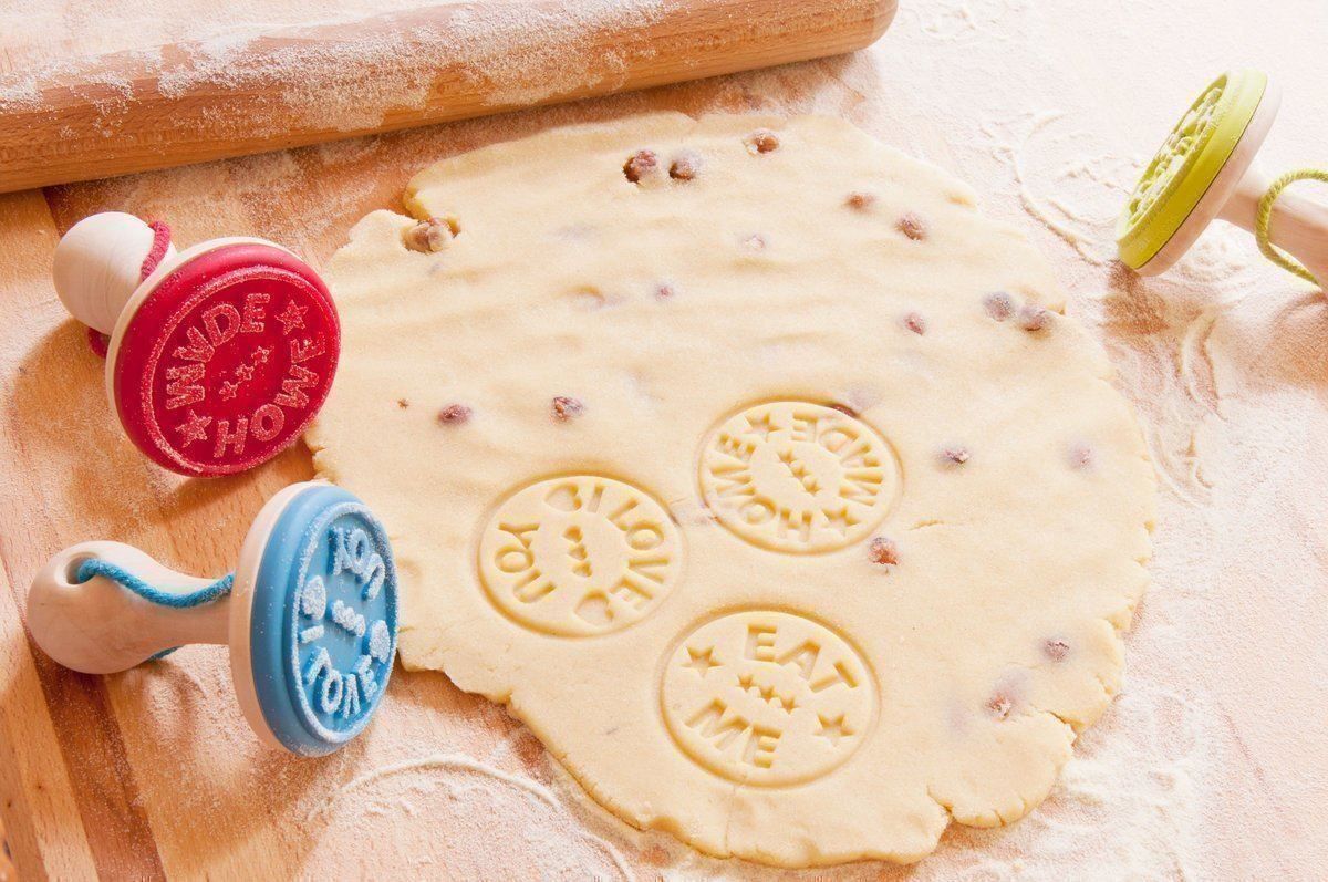 Teglie da forno: Cookie Stamper 3er-Set – Nuovo e nell'imballaggio originale da Schwyz venduto da mucholoco 1