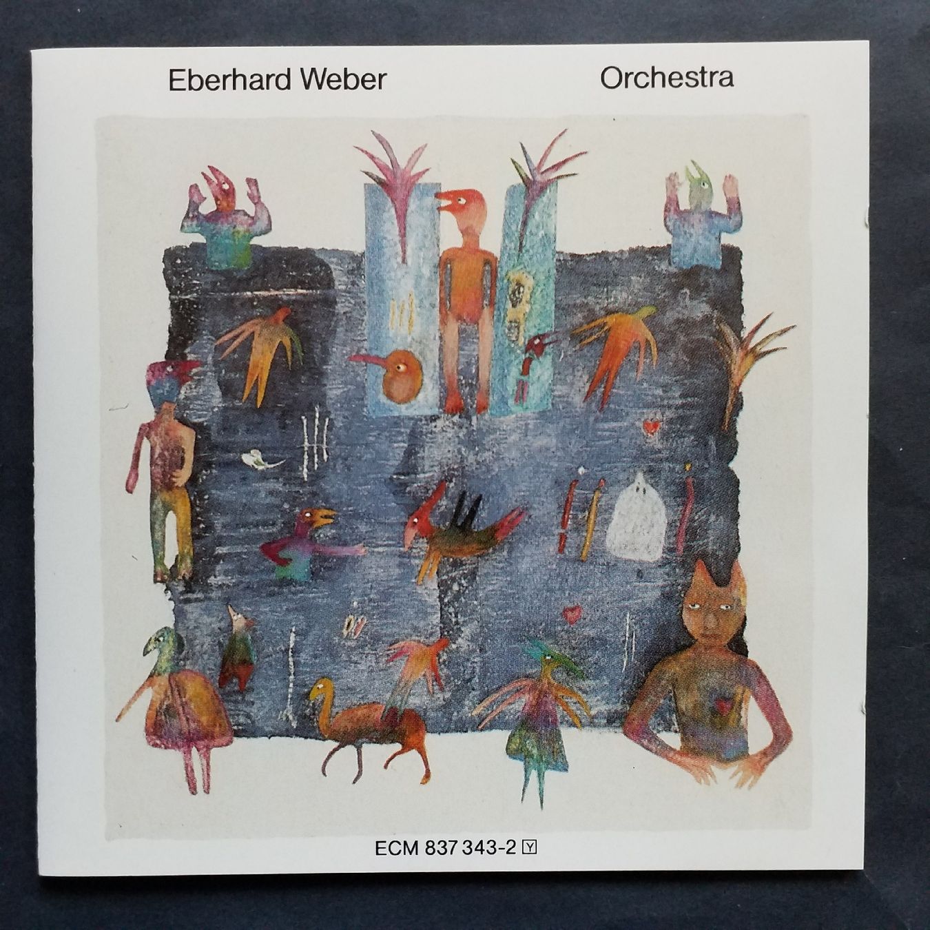 CDs: EBERHARD WEBER,  orchestra - cd 1988  - +++++ – Gebraucht aus Yverdon-les-Bains von Jacotreut
