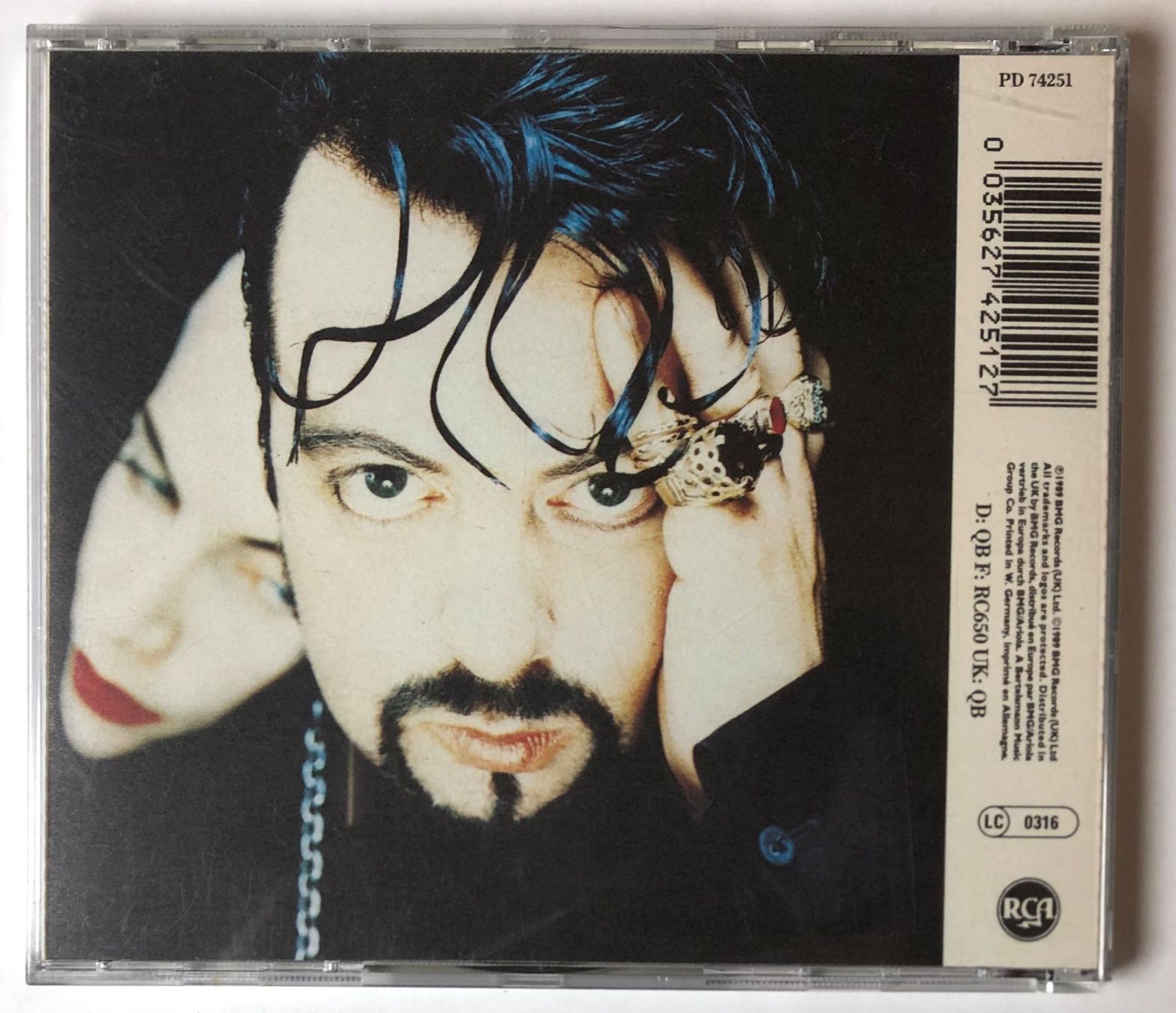 CD: EURYTHMICS - WE TOO ARE ONE – Usato da Poliez-Pittet venduto da Newtown-Records 1