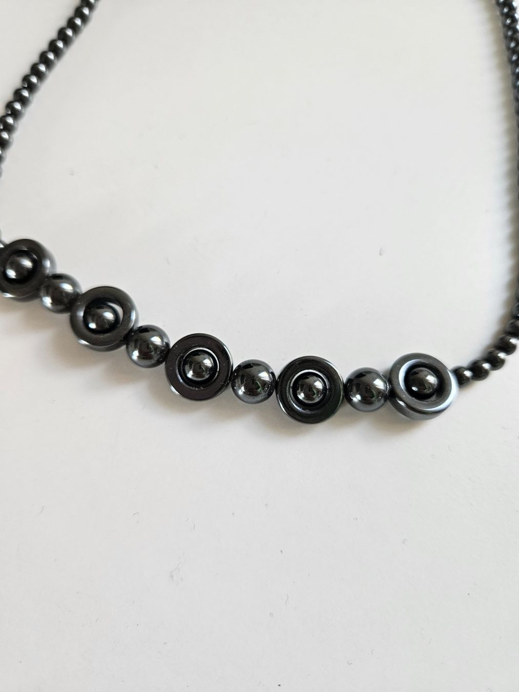 Catenine: Elegante Hämatit kette, – Usato da Urdorf venduto da Colina 1