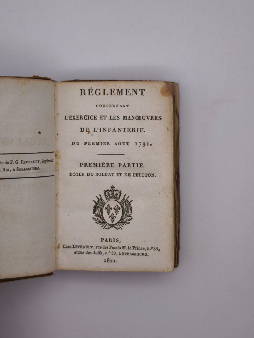 Libri: MILITARIA - Réglement concernant l'exercise – Usato da Goldach venduto da Gaip 3