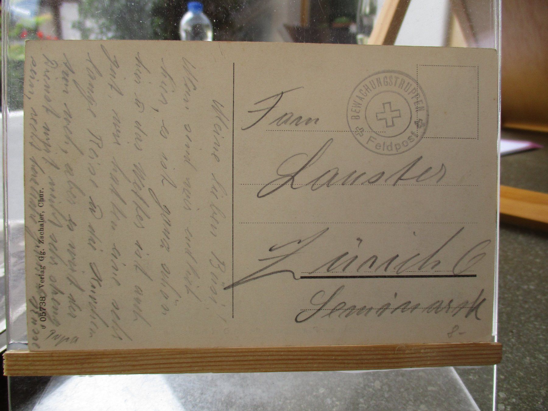 Cartoline postali: Passugg Araschgen Chur Postkarte Feldpost   1 – Usato da Felsberg venduto da sanwill 1
