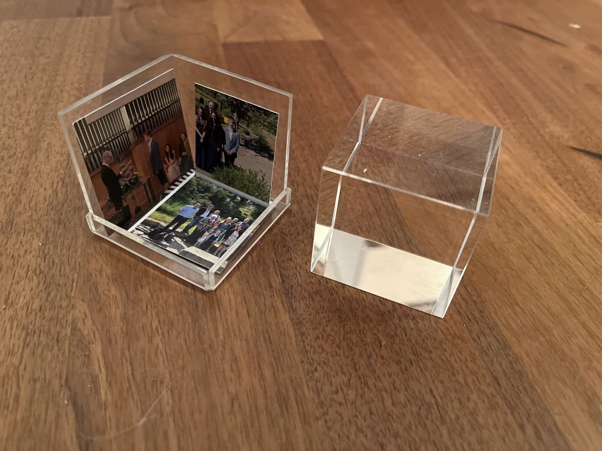 Bilderrahmen: Acryl Fotowürfel 5cm – Gebraucht aus Andelfingen von estark 4