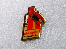 Ansteckpin 62: Champion 1992 "h"
