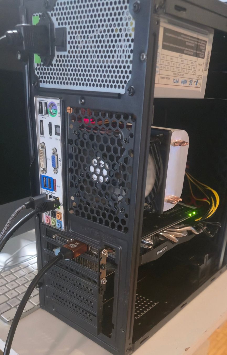 Asus PC: 'PC mit Asus P8H77-M PRO Mainboard – Usato da Amriswil venduto da Chris-Tech 4