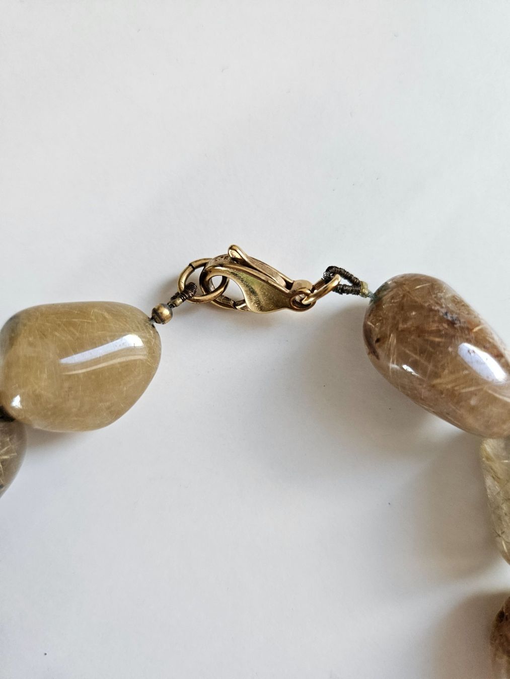 Colliers: Elegante Rutilquarz Kette, Unikat – D'occasion à Urdorf par Colina 3