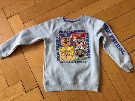 Paw Patrol Pullover, Grösse 128, Top Zustand, Winter 48