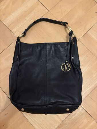 Coccinelle Handtasche schwarz Leder