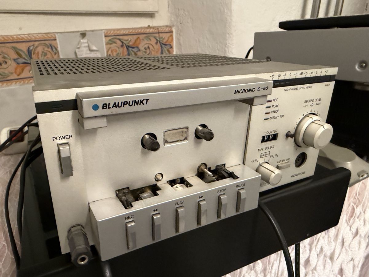 Blaupunkt Registratori: Blaupunkt RC-60 seltene Tapedeck – Difettoso da Trimbach venduto da SABO-61 6