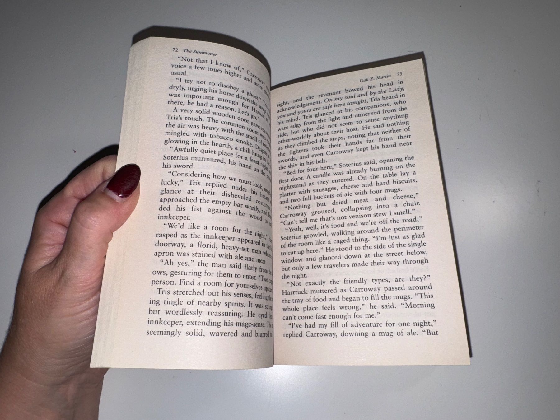 Libri: NOVEL: Gail Z. Martin, The summoner – Usato da Grosswangen venduto da English_books 3