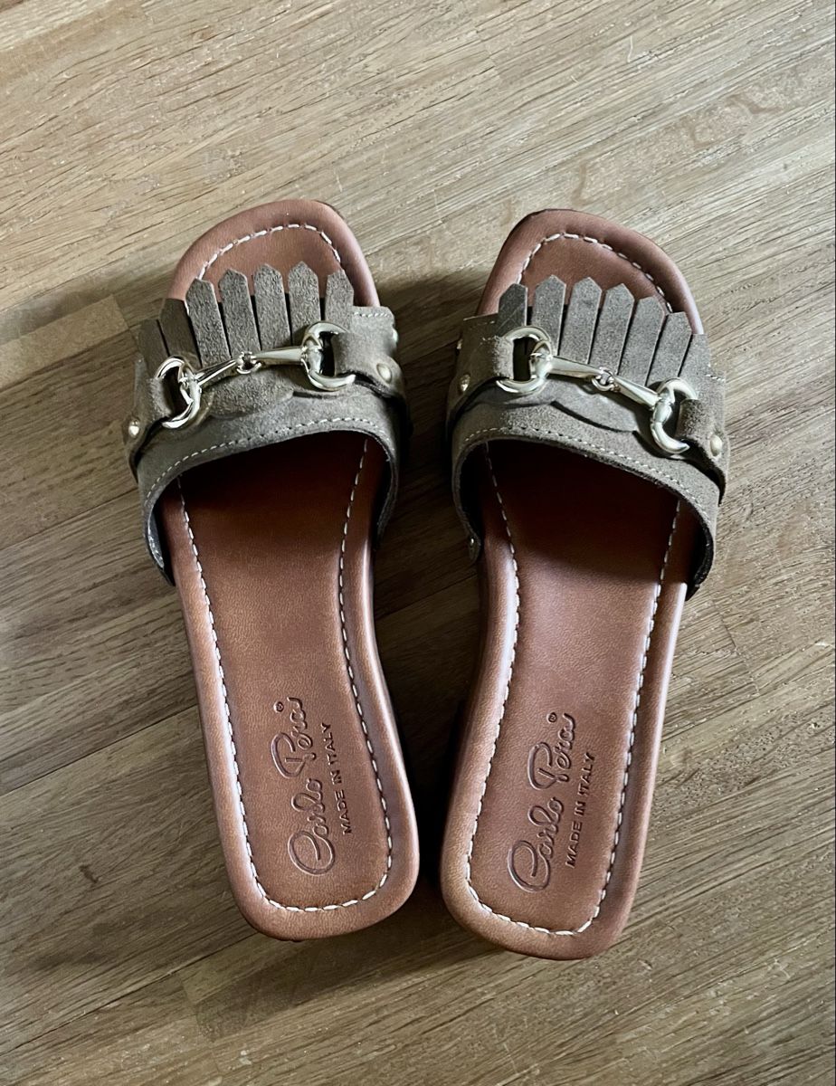 Damenschuhe: Mule Absatzschuhe Suede Antilope – Gebraucht aus Zürich von eli8