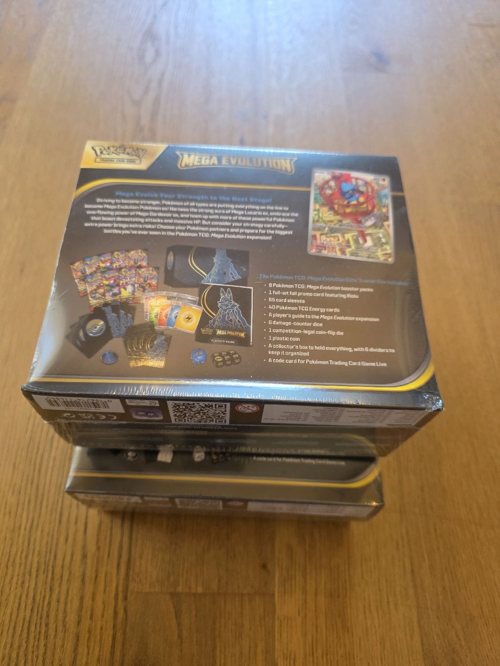 Pokémon Carte collezionabili: Pokemon🇬🇧  Mega Evolution ETB - Lucario, Cradevoier EN – Nuovo (secondo la descrizione) da Lausen venduto da Loran13 4