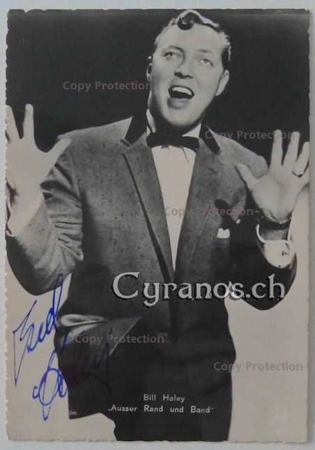Autogramme: Bill Haley (1925-1981) Sänger  - Autogramm – Gebraucht aus Dietikon von cyranos1