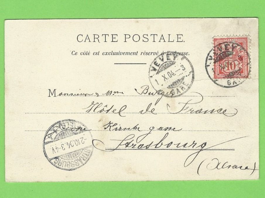 Cartoline postali: La petite ile à Clarens – Usato da Zürich venduto da t24_de 1