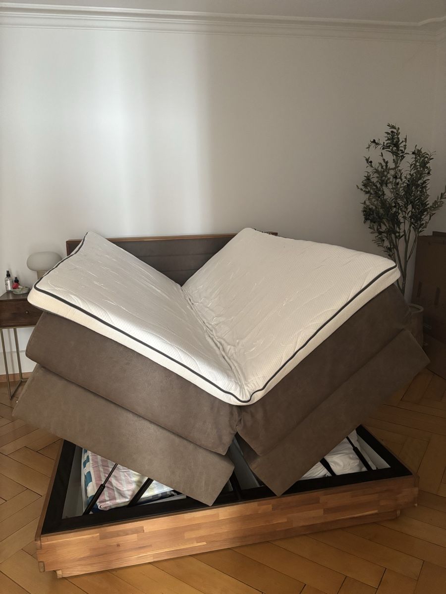 Letti: Boxspringbett in Top Zustand 160cm – Usato da Zürich venduto da MagdalenaL98 4