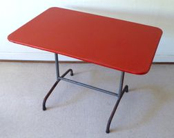 schöner orig. vintage 50ies BIGLA Gartentisch Swiss Design