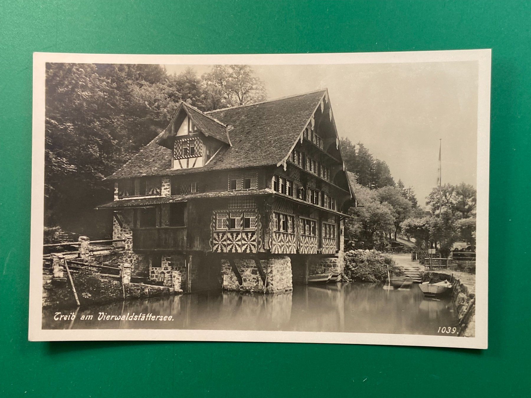Cartoline postali: Treib am Vierwaldstättersee – Usato da Steg VS venduto da danwer74