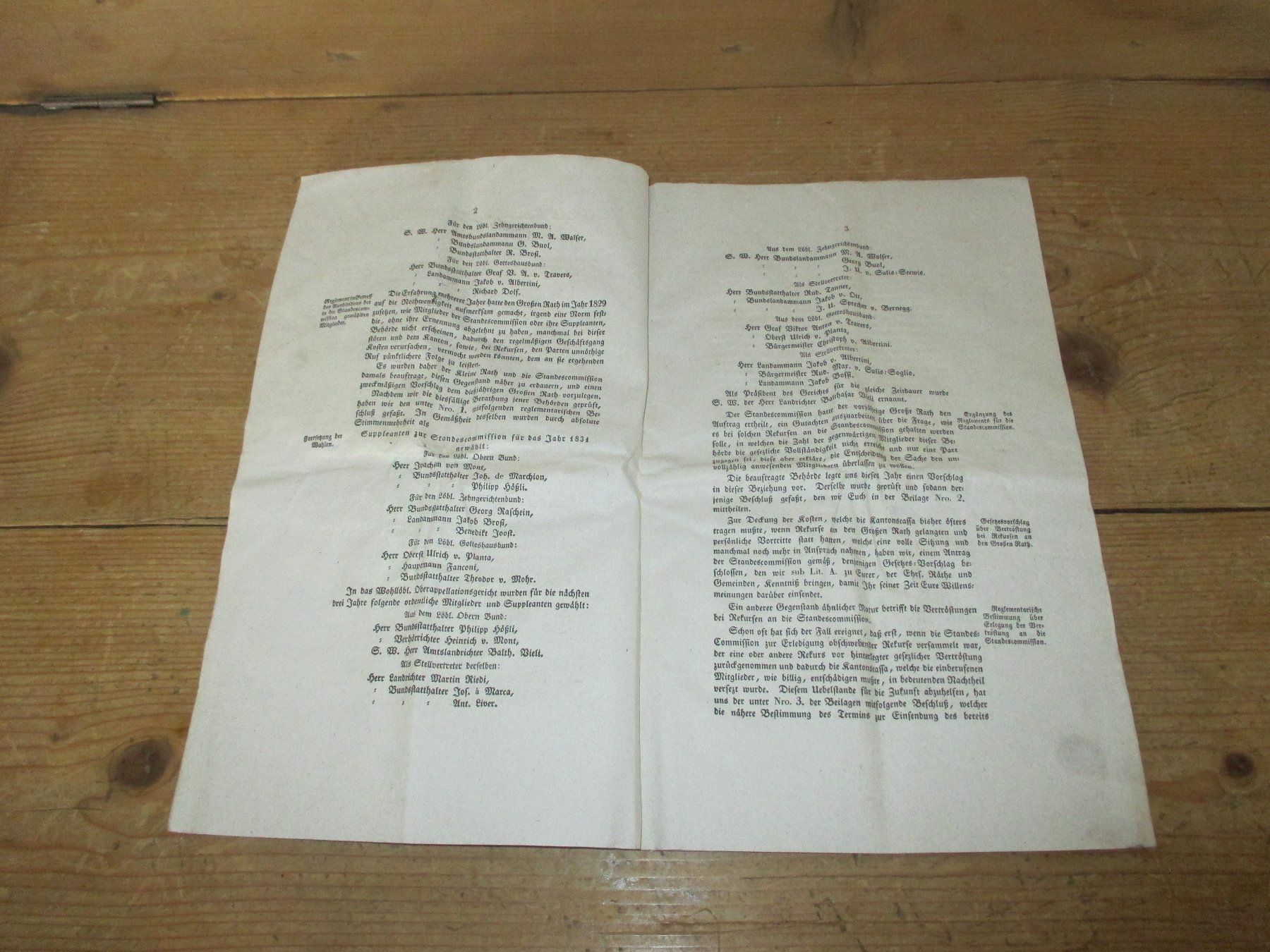 Libri: Der Grosse Rath des Kantons Graubünden 1830 – Usato da Flims - Dorf venduto da Stagediver 1