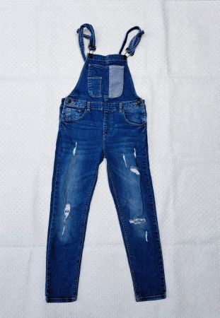 Coole Jeans Latzhose Zara Girls, Grösse 140