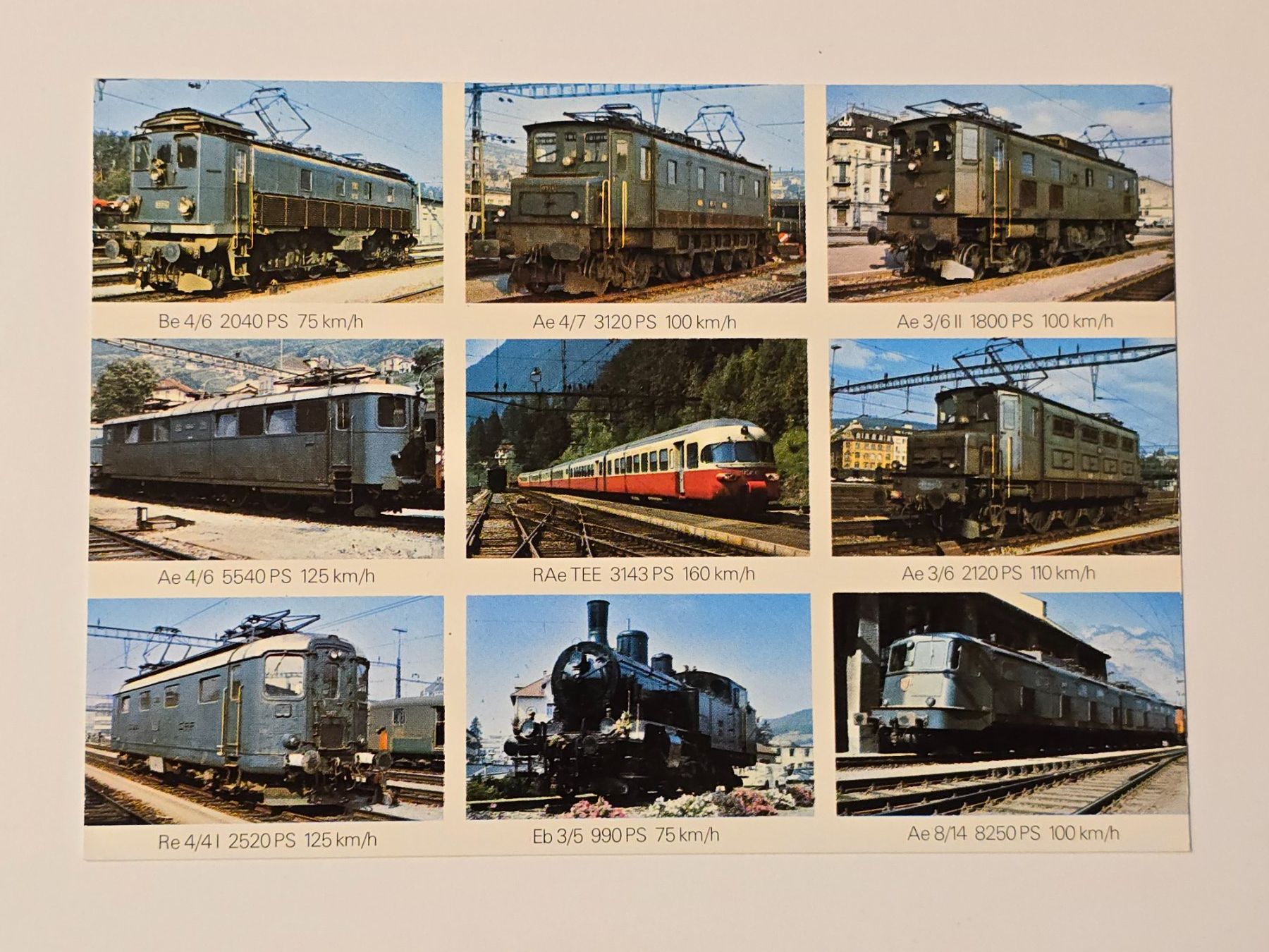 Cartoline postali: AK Bahnen Lokomotiven alt – Usato da Dättlikon venduto da Wundertuete_