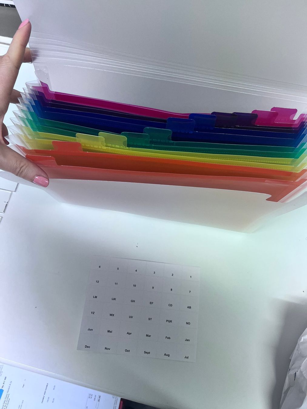Raccoglitori: Kolma Fächermappe Easy A4 13 Fächern Rainbow – Usato da Zürich venduto da Ikle00 3
