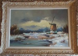 Grande Huile signé Cornelissen
