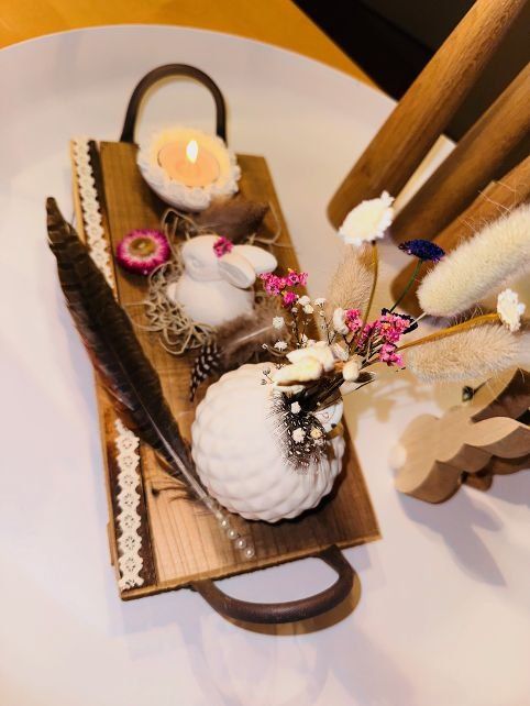 Tutte le decorazioni: Süsse Osterdeko auf Holztablet – Nuovo (secondo la descrizione) da Fällanden venduto da LetiRobi 5