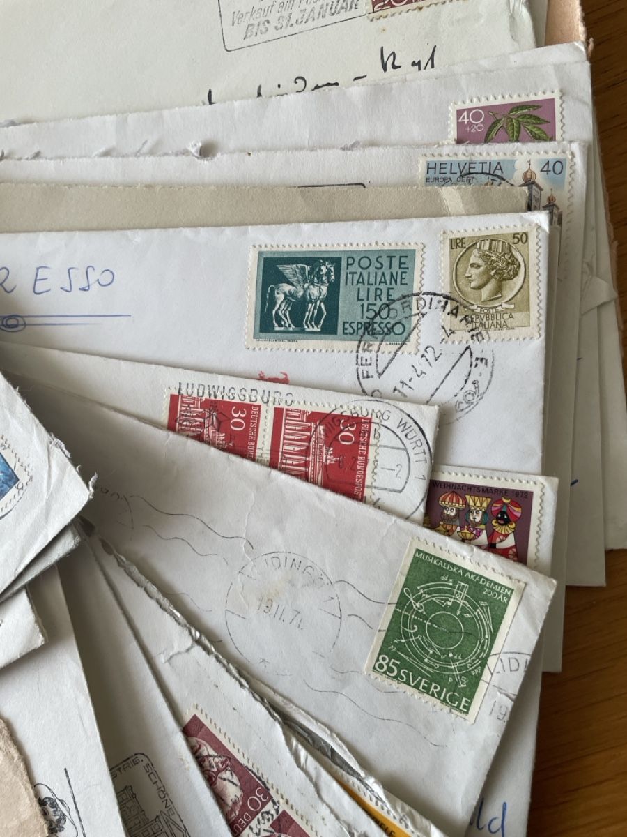 Tous les timbres: Briefumschlag Sammlung mit Frankaturen – D'occasion à Lohn Ammannsegg par ant_5l6r 3