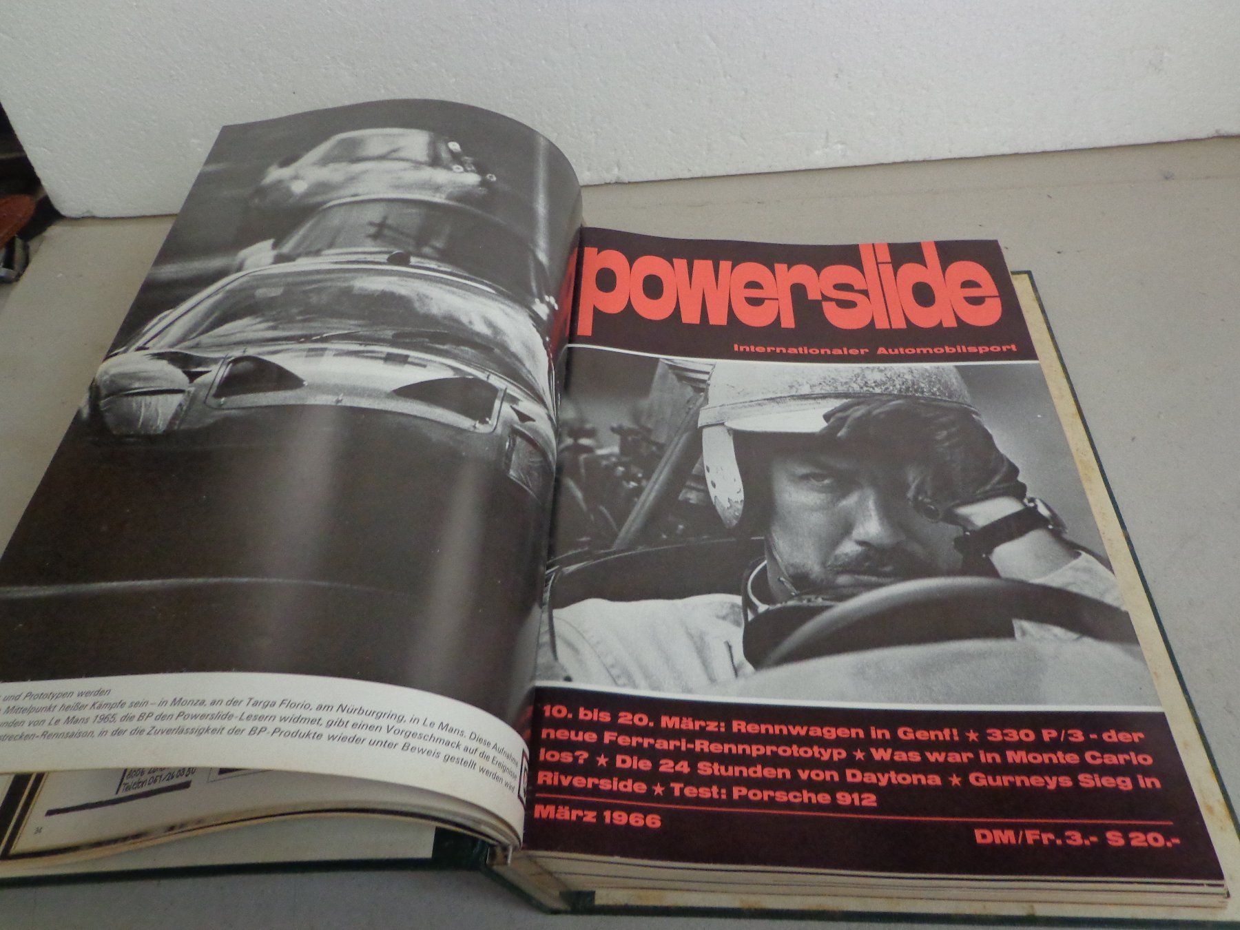 Libri: Jahresband Powerslide 1966 in original Einfassung – Usato da Zofingen venduto da goezi 1