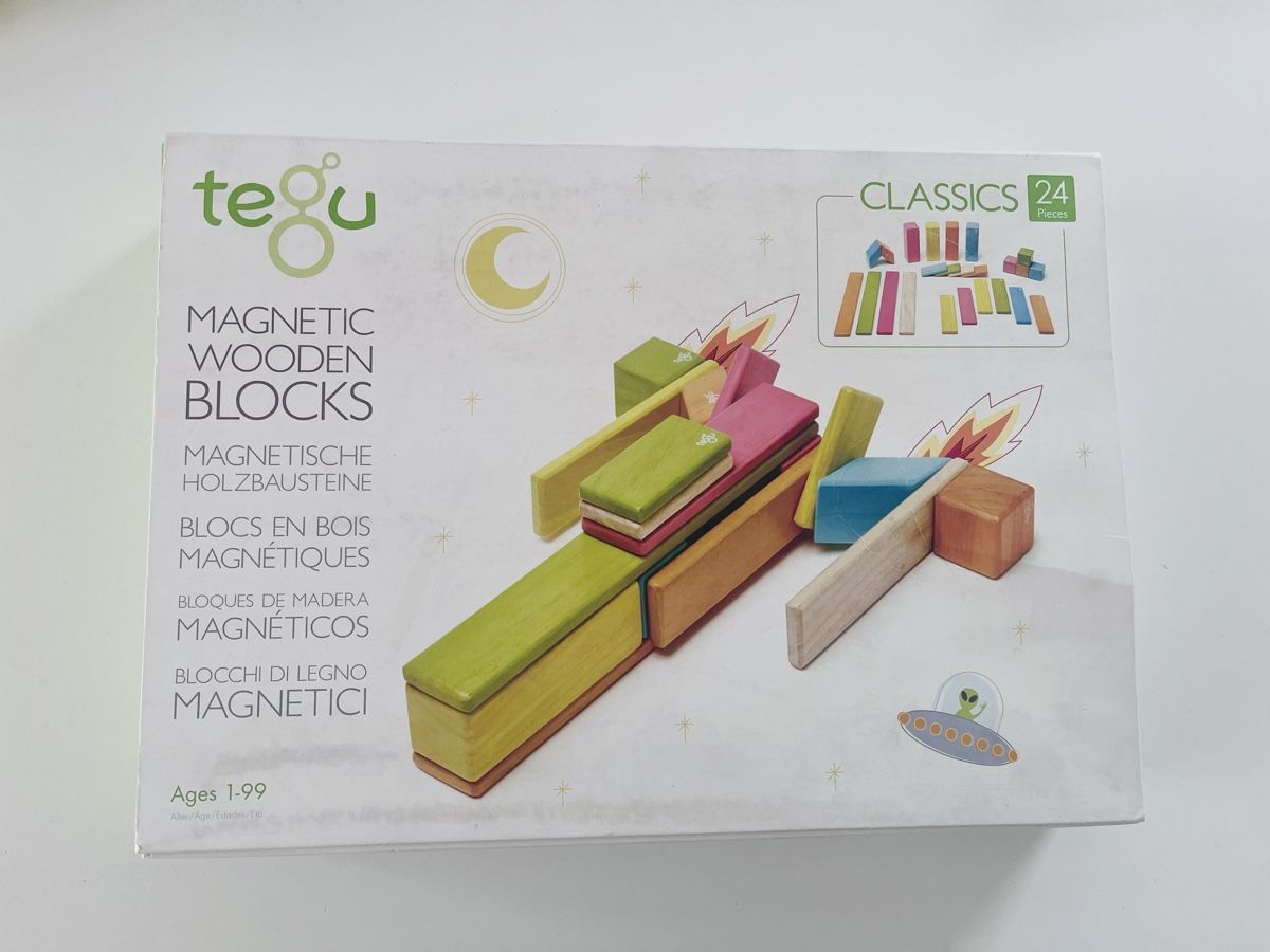 Giocattoli: Tegu magnetische Bausteine Holz – Usato da Zürich venduto da cha_s85j